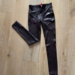 Spanx Faux Leather Leggings